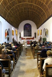 Noël 2017 à l église du Graal de Tréhorenteuc