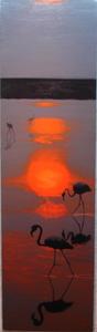 Flamands roses 130*36 ou 60*20
